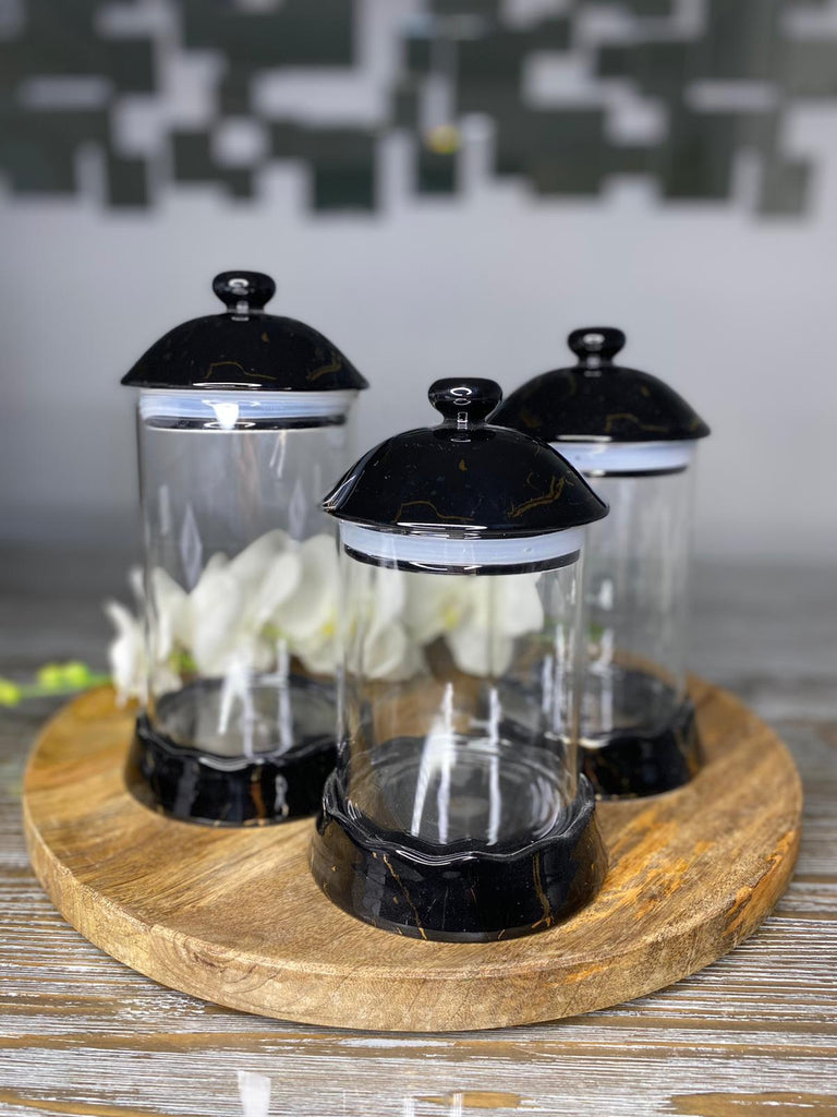 aufbewahrungs gläser 3er Set Aufbewahrungs Glas mit Vakuum Deckel